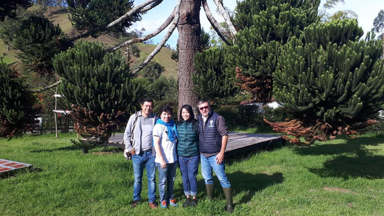 Ecohotel Pinohermoso Reserva Natural Salento Bagian luar foto