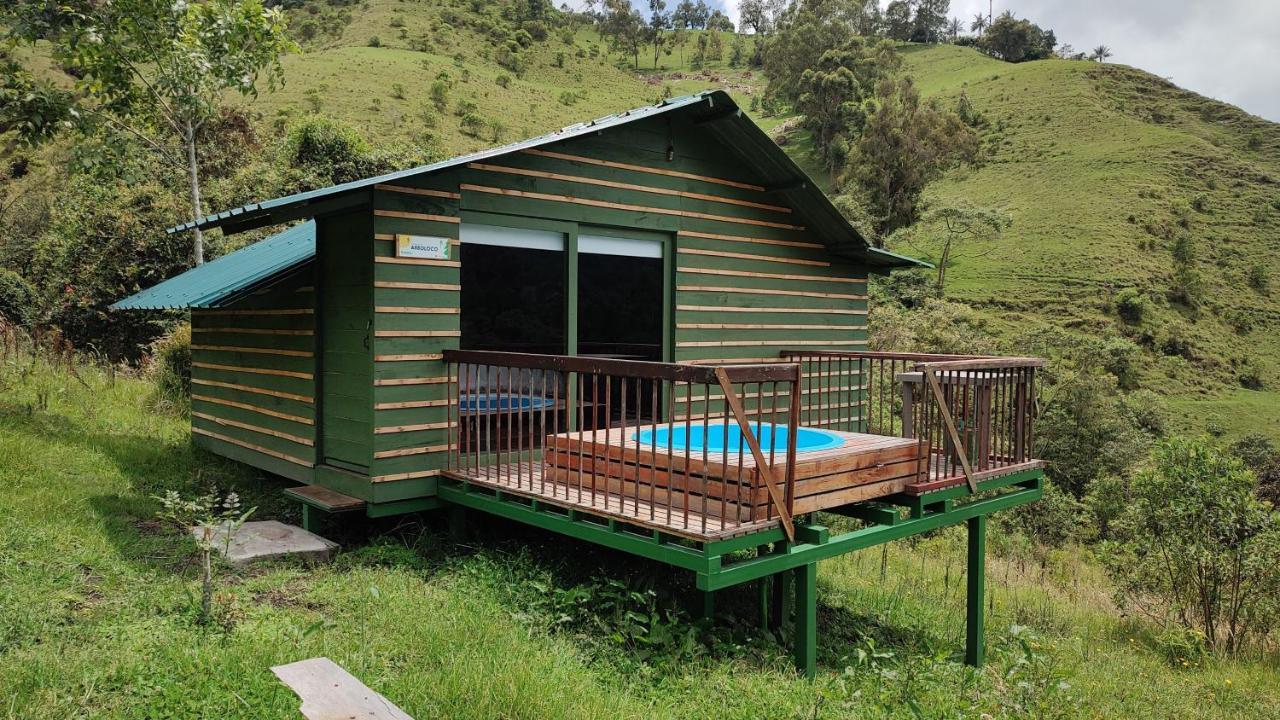 Ecohotel Pinohermoso Reserva Natural Salento Bagian luar foto